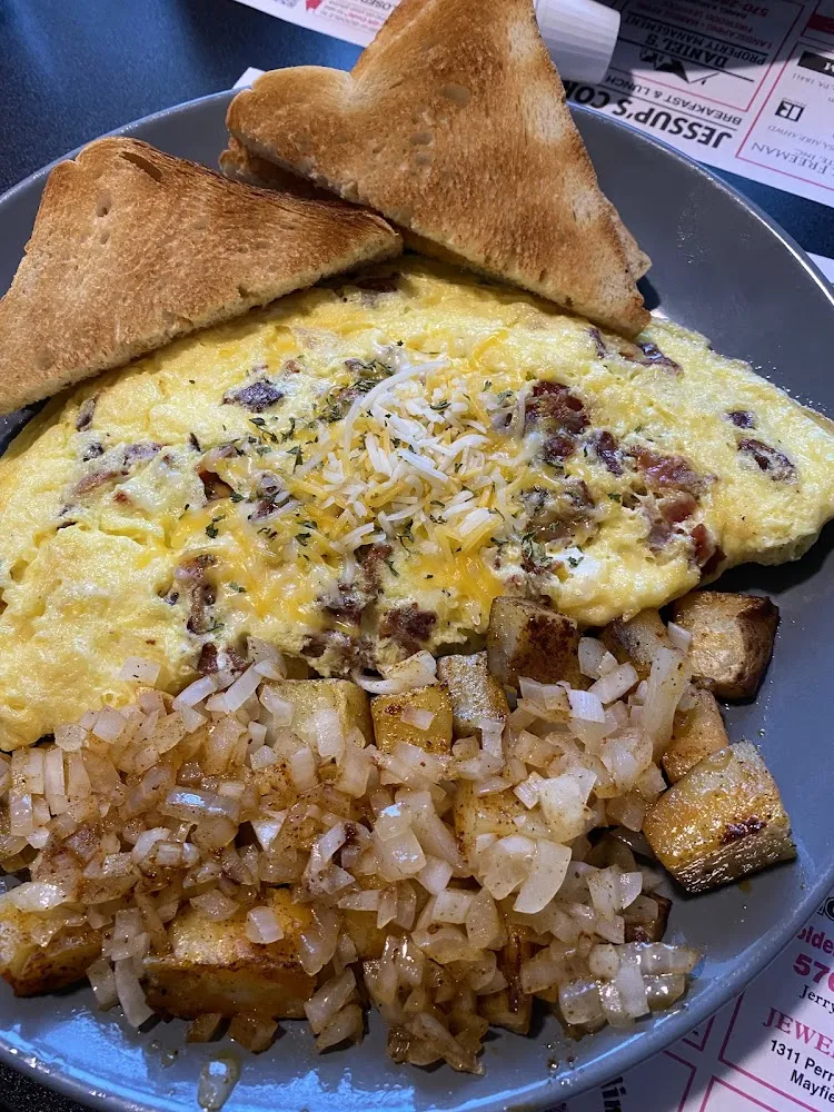 Bacon and Cheese Omelette