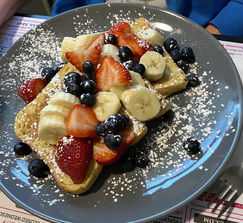 Red White and Blue French Toast